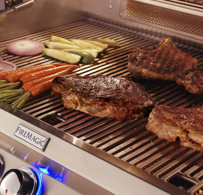 Fire Magic Aurora A540I 30-Inch Built-In Natural Gas Grill With Analog Thermometer - A540I-7EAN - Fire Magic Grills