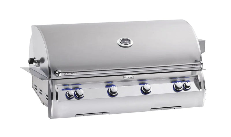 Fire Magic Echelon Diamond E1060i A Series 48" Built-In Gas Grill With Infrared Burner, Rotisserie & Analog Thermometer, Natural Gas - E1060I-8LAN