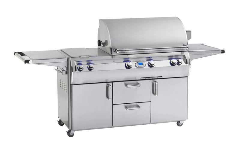 Fire Magic Echelon Diamond E790s 36-Inch Freestanding Gas Grill With Rotisserie, Infrared Burner, Double Side Burner & Digital Thermometer - Natural Gas - E790s-8L1N-71