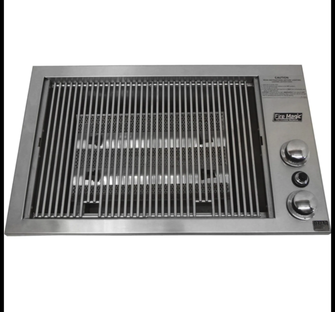 Fire Magic Legacy Deluxe Gourmet Built-In Natural Gas Countertop Grill - 3C-S1S1N-A - Fire Magic Grills