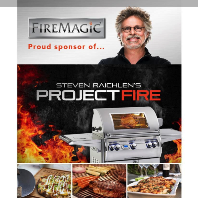 Fire Magic Premium Flush 20-Inch Pantry / Access Drawer Combo - 54020S - Fire Magic Grills
