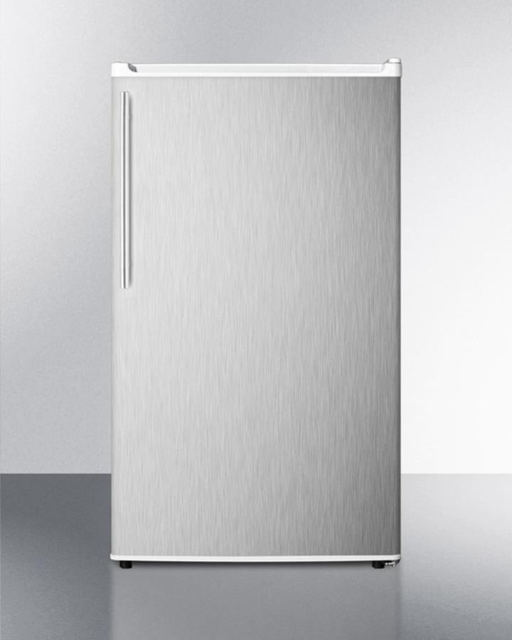 Summit 19" Wide Auto Defrost Refrigerator-Freezer With Thin Handle ADA Compliant - FF412ESSSHVADA