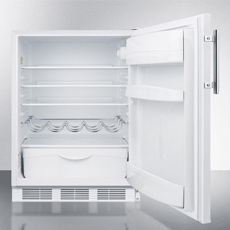 Summit 24" Wide Built-In All-Refrigerator - FF61WBI