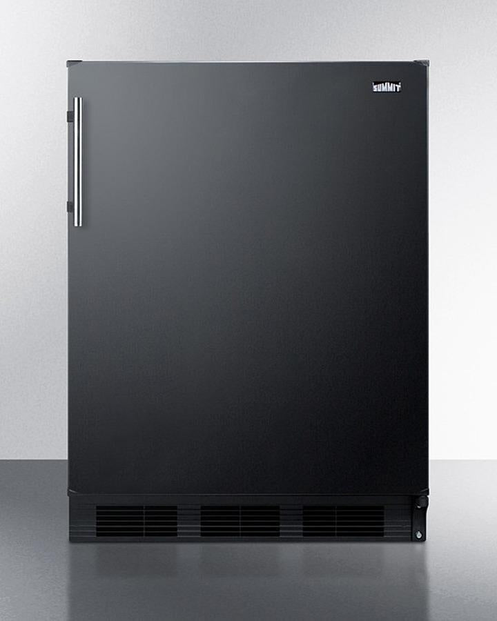 Summit 24" Wide Built-In All-Refrigerator - FF63BKBI