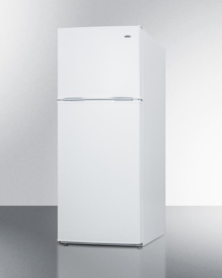 Summit 24" Wide Top Mount Refrigerator-Freezer With Icemaker - FF1071WIM