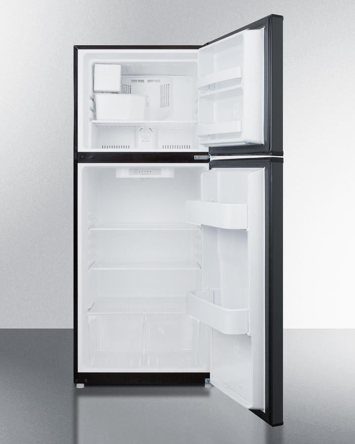 Summit 24" Wide Top Mount Refrigerator-Freezer With Icemaker - FF1072BIM