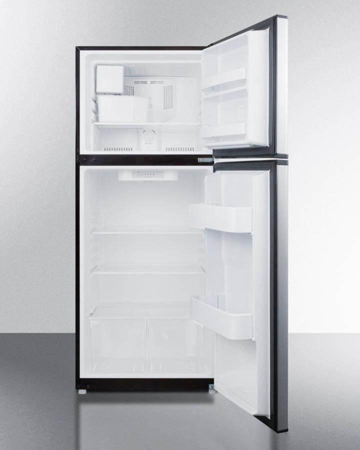 Summit 24" Wide Top Mount Refrigerator-Freezer With Icemaker - FF1085SSIM