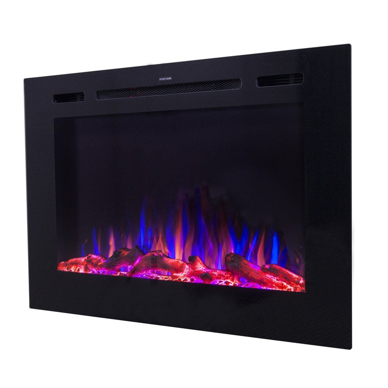Touchstone Home Products Forte 40 inch Recessed Electric Fireplace - 80006 - PrimeFair
