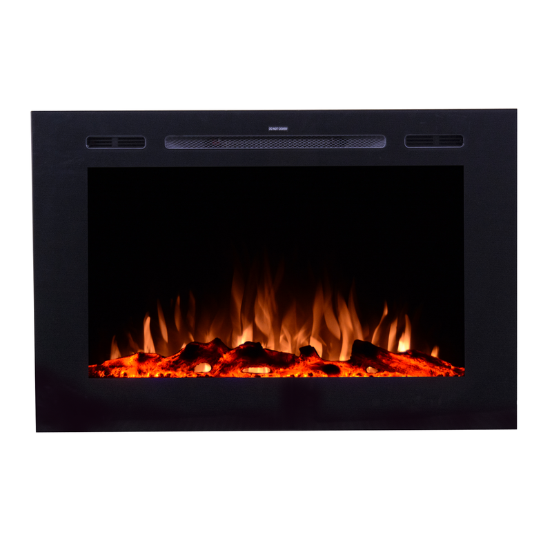 Touchstone Home Products Forte 40 inch Recessed Electric Fireplace - 80006 - PrimeFair