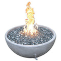 TrueFlame Adobe Series 30" GFRC Glass Fiber Reinforced Concrete Fire and Water Bowl
